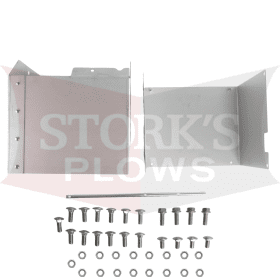 31936 12" Stainless Steel Salt Spreader Chute Extension Kit Western Fisher SnowEx