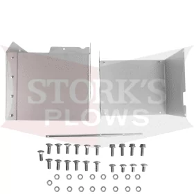 31936 12" Stainless Steel Salt Spreader Chute Extension Kit Western Fisher SnowEx