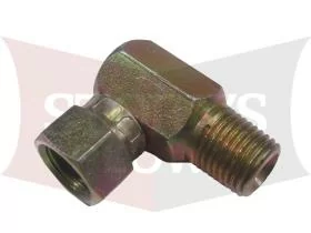 22410 Meyer  1/4 Pipe 90 Elbow Diamond Cylinder Male / Female Thread