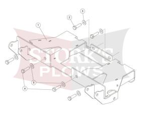 35131 Mount  for utv