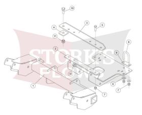 35136 Mount for utv