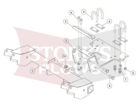 35140 mount for utv v-plow