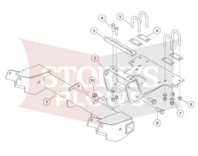 35140 mount for utv v-plow