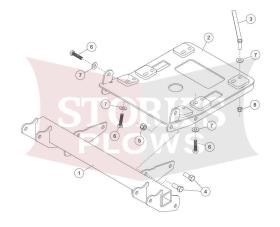 35141 Mount for utv