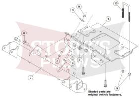 35143 Mount for utv