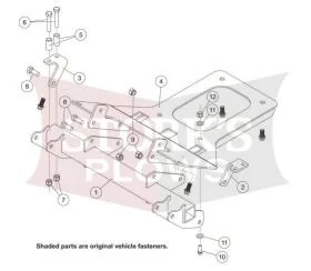 35134 Mount for utv