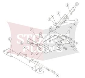 35144 Mount for utv 