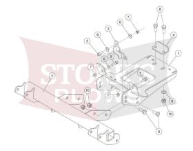 35145 Mount for utv
