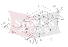 35146 Mount for utv