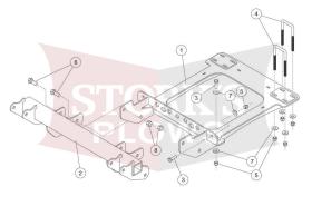 35148 Mount for utv