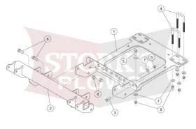 35148 Mount for utv