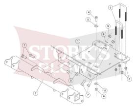 35150 Mount for utv