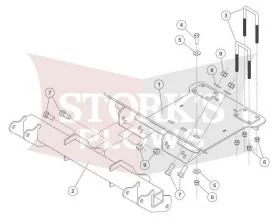35150 Mount for utv