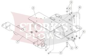 35153 mount for UTV plow