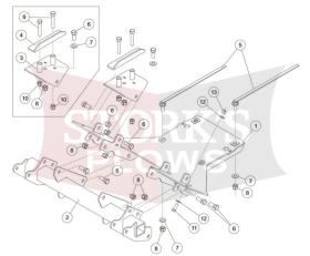 John Deere mount XUV 35154