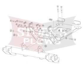 35155 UTV plow mount