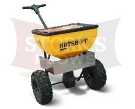 70 LB Meyer Broadcast Hotshot-70 Walk Behind Salt Spreader
