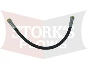 41094 18" Western Fisher Factory Ultramount Hose Lift Cylinder Hose 1/4 X 18 w/F JIC Ends 56754