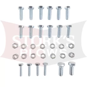 43460 Dodge Hardware Kit Bolt Bag Western Ultramount, Blizzard, SnowEx 33886-1, Fisher 7197-1 , 33887-1