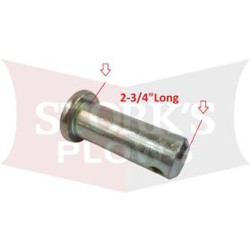 43745 Western / Fisher Trip Edge Base angle Pin 1" X 2-3/4" 27227 , 27241