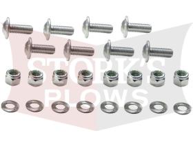 43890 V Plow Moldboard Fasteners Kit Western MVP3 Enforcer Fisher XV2 Snowex HDV