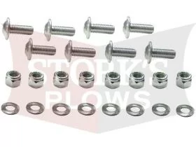 43890 V Plow Moldboard Fasteners Kit Western MVP3 Enforcer Fisher XV2 Snowex HDV