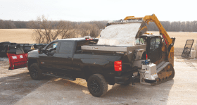 Western Marauder 1.5 Yard Hopper S150C 7 Ft Salt Spreader Drag Chain Stainless Steel Electric