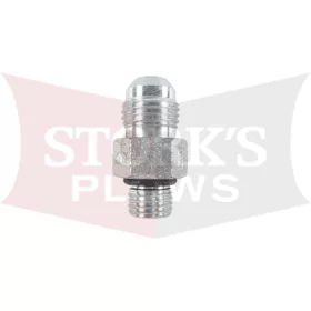 48332 Adapter 9/16-18 x 7/16-20 ORB Hydraulic Hose Adapter Straight Fitting Western Fisher