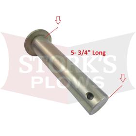 5142 Fisher Commercial HC Series Clevis Pin 1.25" x 5.75" Angle Ram Pin