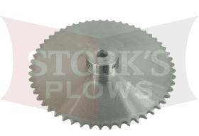 95776 Sprocket Gear #40 55 Tooth 5/8" ID Fisher Western Blizzard Pulley Salt Spreader Tornado Poly-caster Ice Chaser