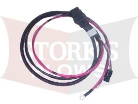 52565 94" Fleet Flex Truck Side Power + Ground 4 Pin Cable Western Fisher Blizzard SnowEx UTV