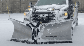 Meyer Stainless Steel SV3 V Plow 8'6 Meyer Super Plus Plow LED Lights 53685