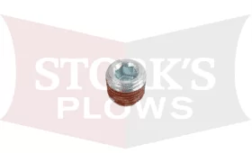 92095 1/4" Hex Socket Plug Western / Fisher / Snowex Pumps