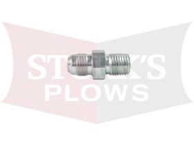 Straight Male Union 1/4" Male to Flare Male Fitting Western Fisher Cylinder 