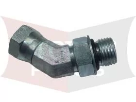 56724 Fisher 45 Elbow 9/16" O Ring Male to 1/4 Pipe Female Fitting