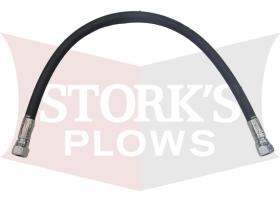 Aftermarket 22" Western Cylinder Hose Ultramount HTS Defender MVP Plus 1/4 x 22 w/F JIC Ends 56830 40570 56598