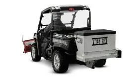 New Western Drop Pro 600 6 Cu. Ft. Stainless Steel Salt Spreader 87630