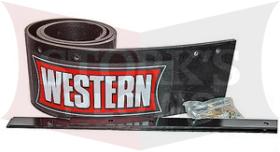 62220-1 Western Rubber Snow Deflector for 8'6, 9' Pro-Plow and Pro Plus