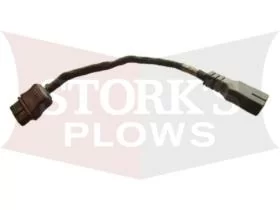 62596 RARE Discontinued Western Fisher 9 to 12 Pin Conversion Harness Adapter