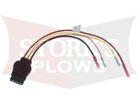 63692 Western Fisher Blizzard Vehicle Side Harness Repair End 4 Pin