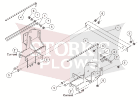 63883-2 plow mount
