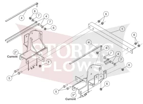 63883-2 plow mount