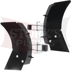 64410-1 New Black Western Pro Plus Snow Straight Blade Plow Steel Wings