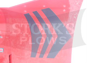 92979 Western Wide Out DS Wing Decal Label Sticker Left