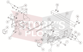 67810 plow mount