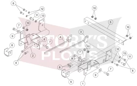 67810 plow mount