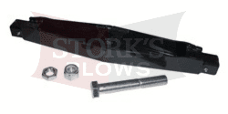 67842-1 Western Ultramount Pivot Bar Assembly Greasable NEW Style 