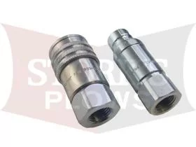 57893 Skid Steer Plow Quick Disconnect Hydraulic Couplers Western Fisher SnowEx 