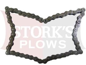 68351 Western / Fisher In-bed Salt Spreader #40 Roller Chain