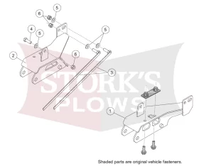 68600 plow mount